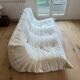 Canapé 3 places Togo Ligne Roset en Alcantara coloris Eggshell