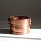 Cache-pot en cuivre rose France