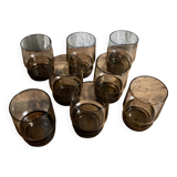 Medium vintage smoked glasses