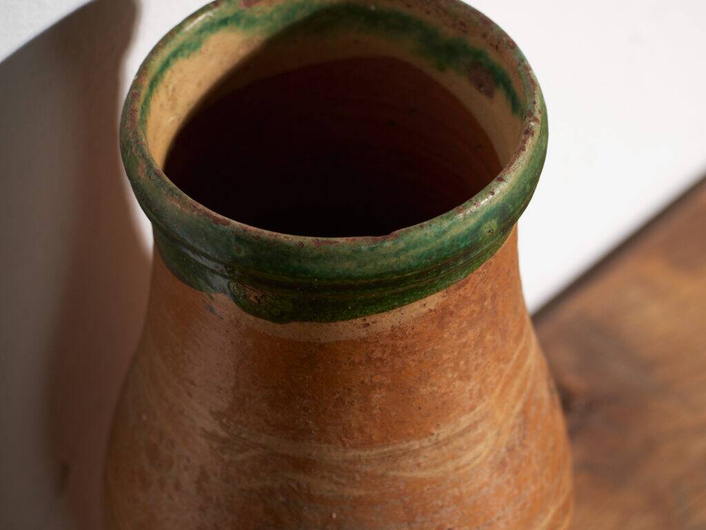 Antique glazed ceramic vase – Central Europe, circa 1920
