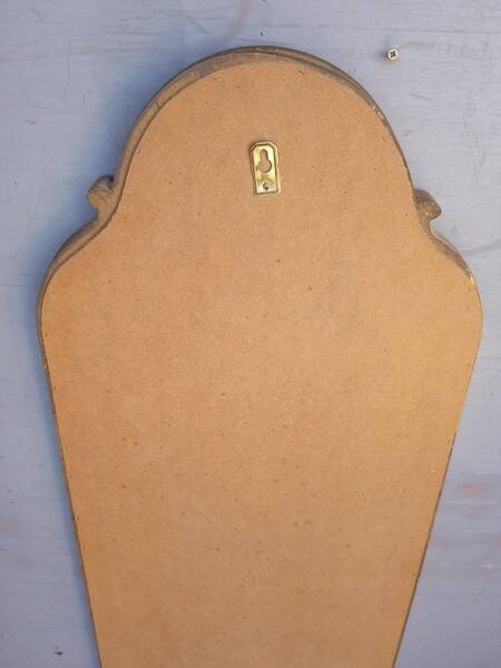 Gilded wood mirror from the 1960s - 100cm
