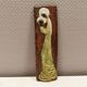 Slim relief with a motif of Madonna and child.