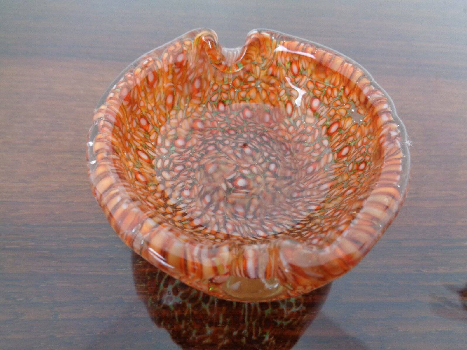 Small Italian Murano Glass Ashtrays, 1960s, Set of 2
