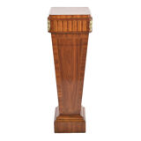 Art Deco style column in marquetry