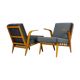 2 fauteuils en bois courbé du milieu du siècle de drevozpracujici druzstvo, 1962, ensemble de 2