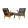 2 fauteuils en bois courbé du milieu du siècle de drevozpracujici druzstvo, 1962, ensemble de 2