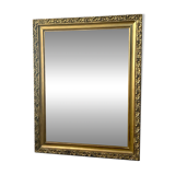 Antique mirror with gilded frame