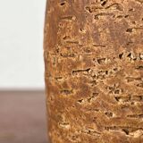 Modern West German ceramic vase from the mid-century by Ü-Keramik Übelacker, 1960s.