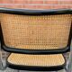 Set of 4 vintage chairs  Cesca B32 in black and chrome