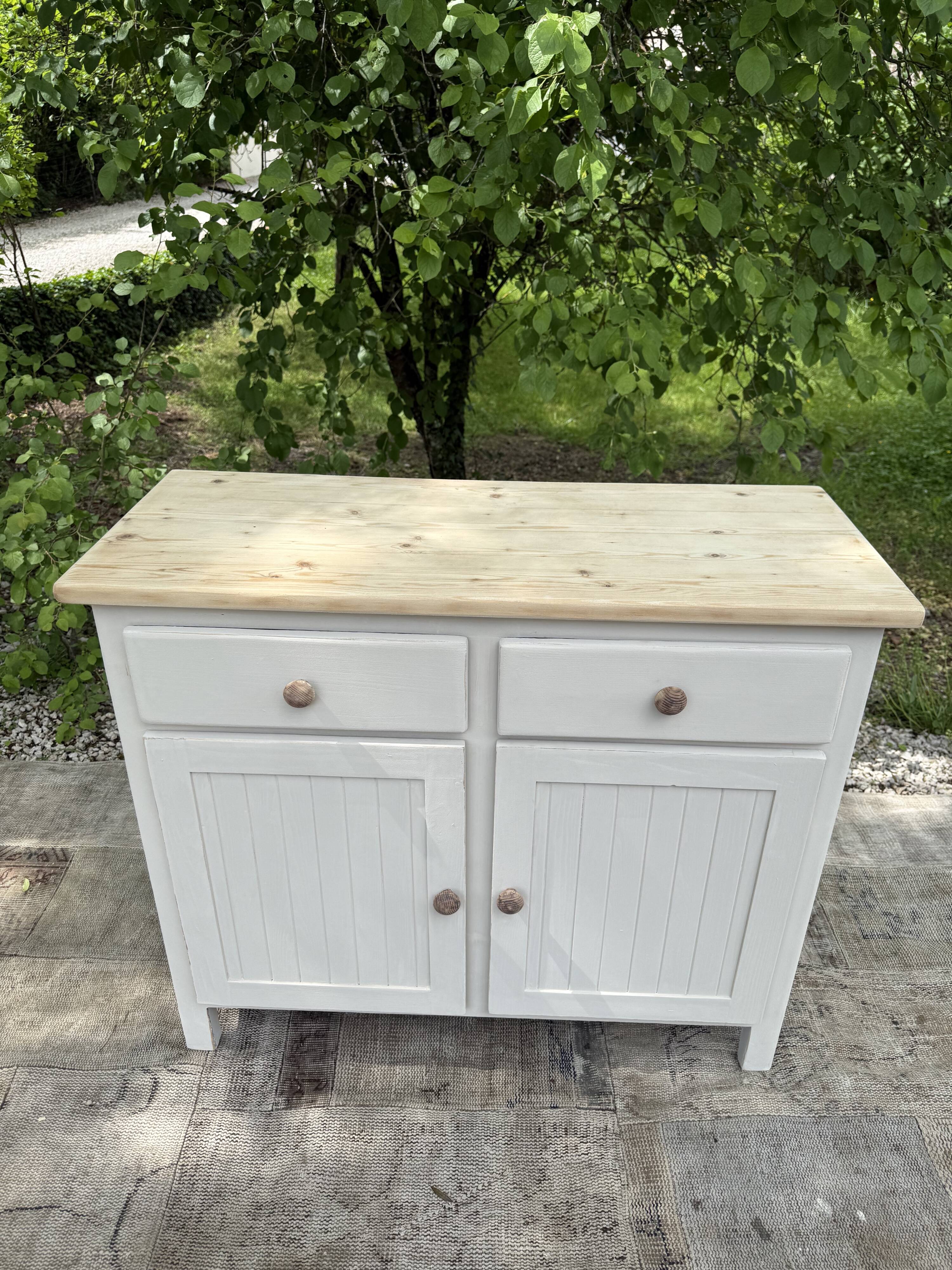 Renovated wooden buffet