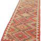 Turkish Handwoven Vintage Herki Kilim 96 cm x 315 cm