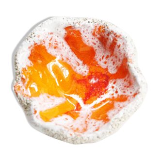 Empty ceramic pocket orange stone