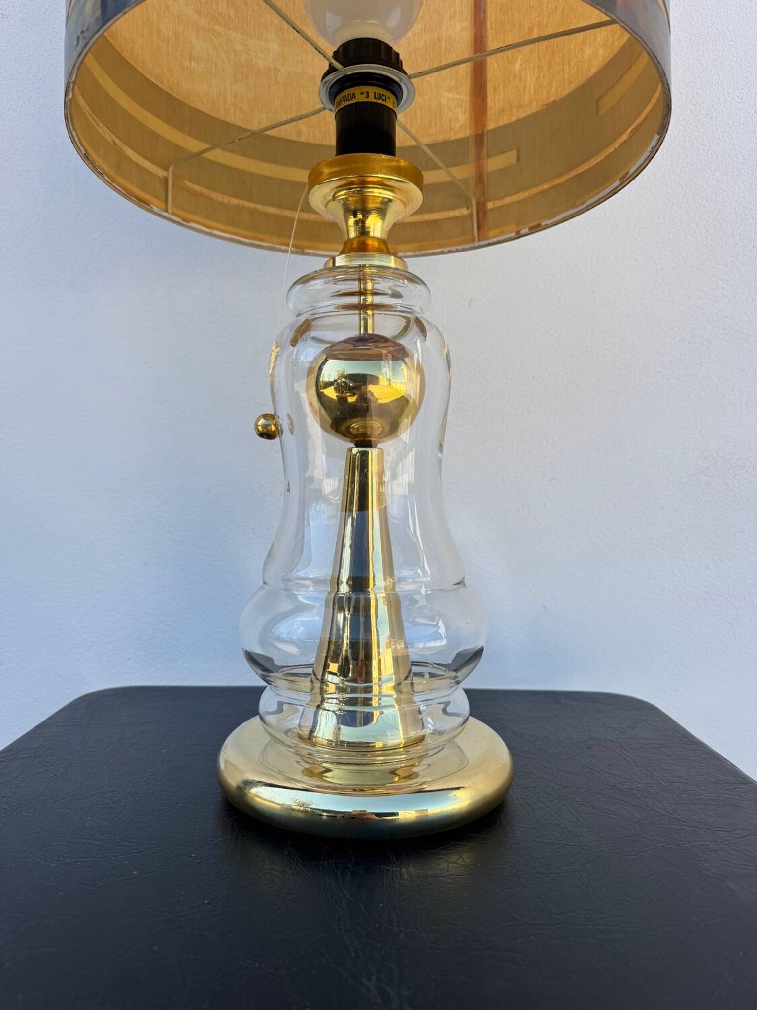 Grande lampe Richard Essig années 70