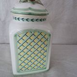 Pot jar Villeroy and Boch porcelain French Garden Charm malus sylvestris apple decoration