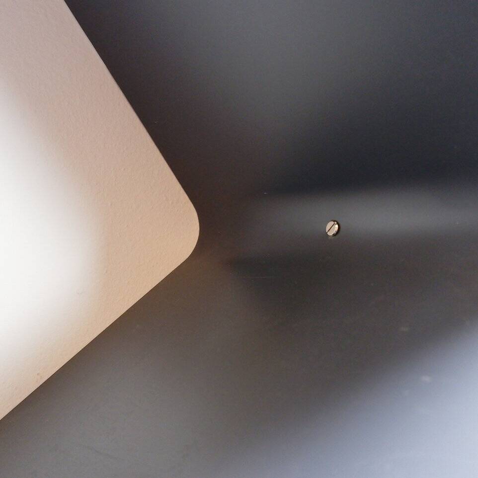 Honeycomb metal wall shelf