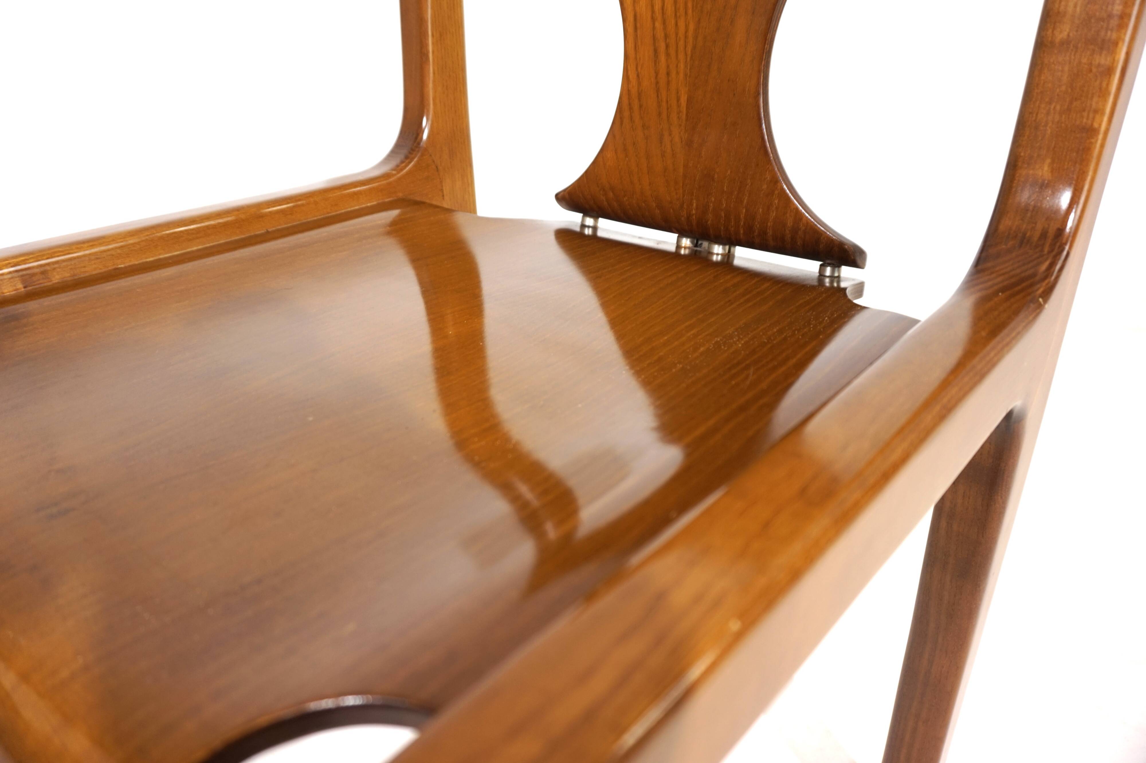 Pozzi dining chairs set of 4 by Augusto Savini