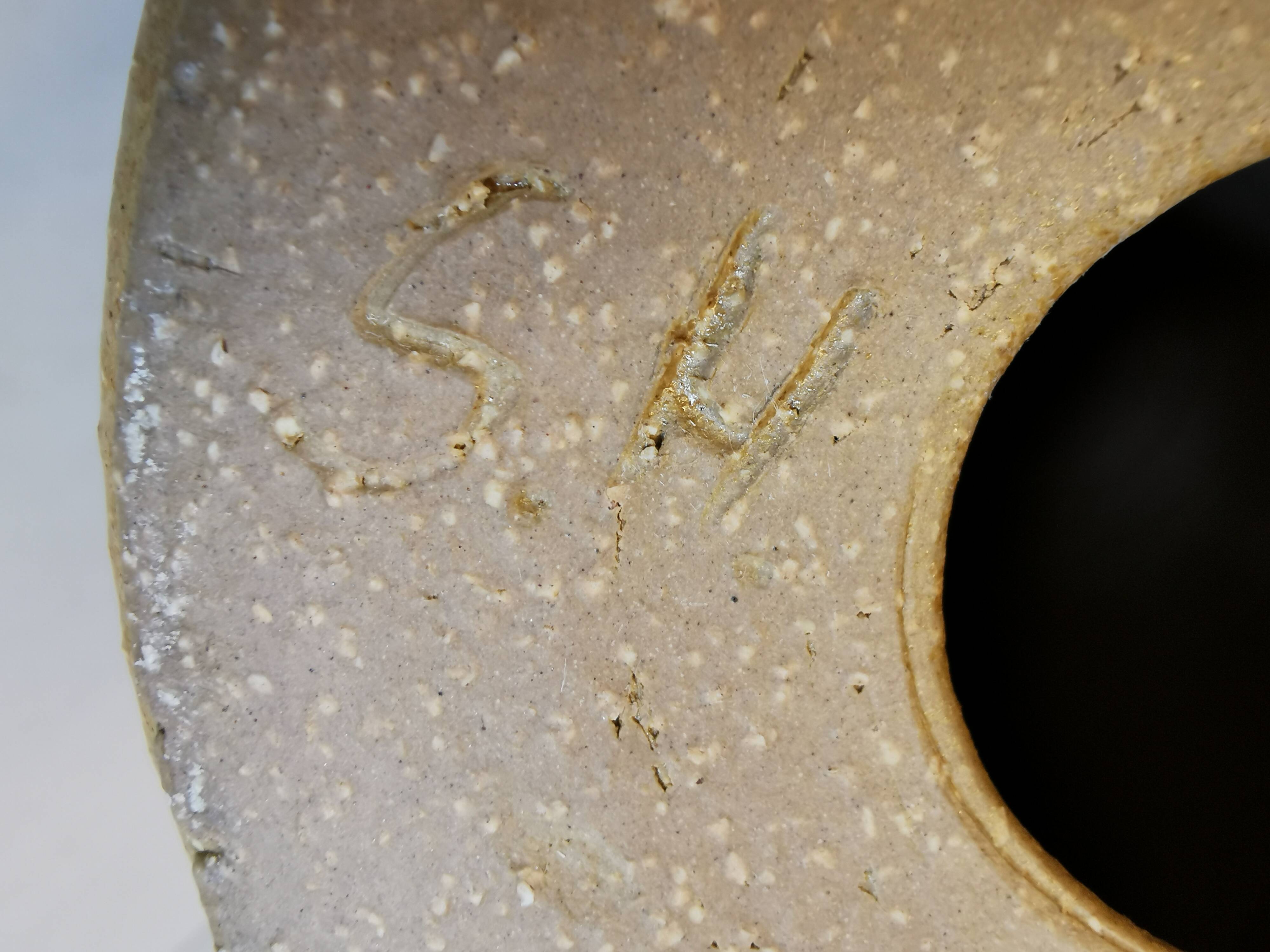 Ceramic table lamp from Danish company Søholm. Designed by Svend Hermansen (SH)