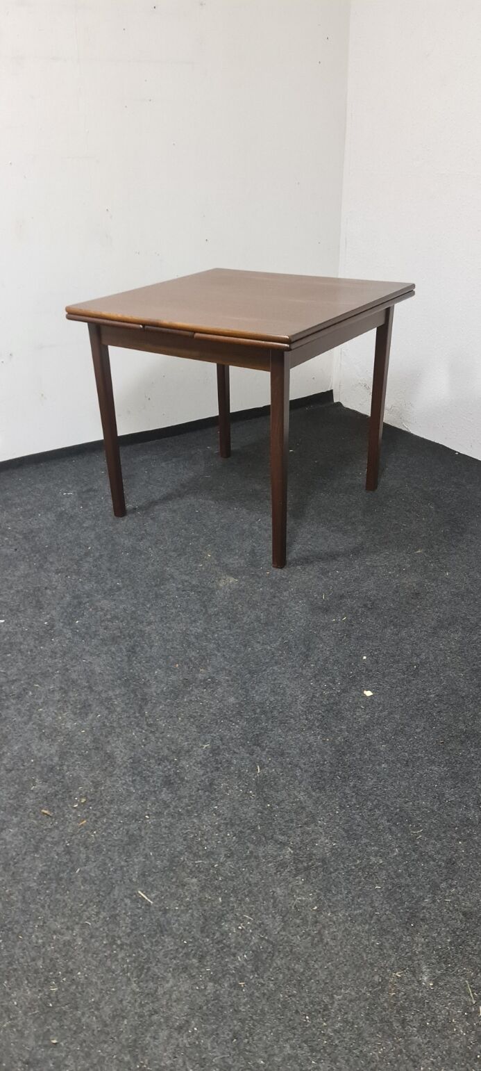 Vintage teak extendable dining table