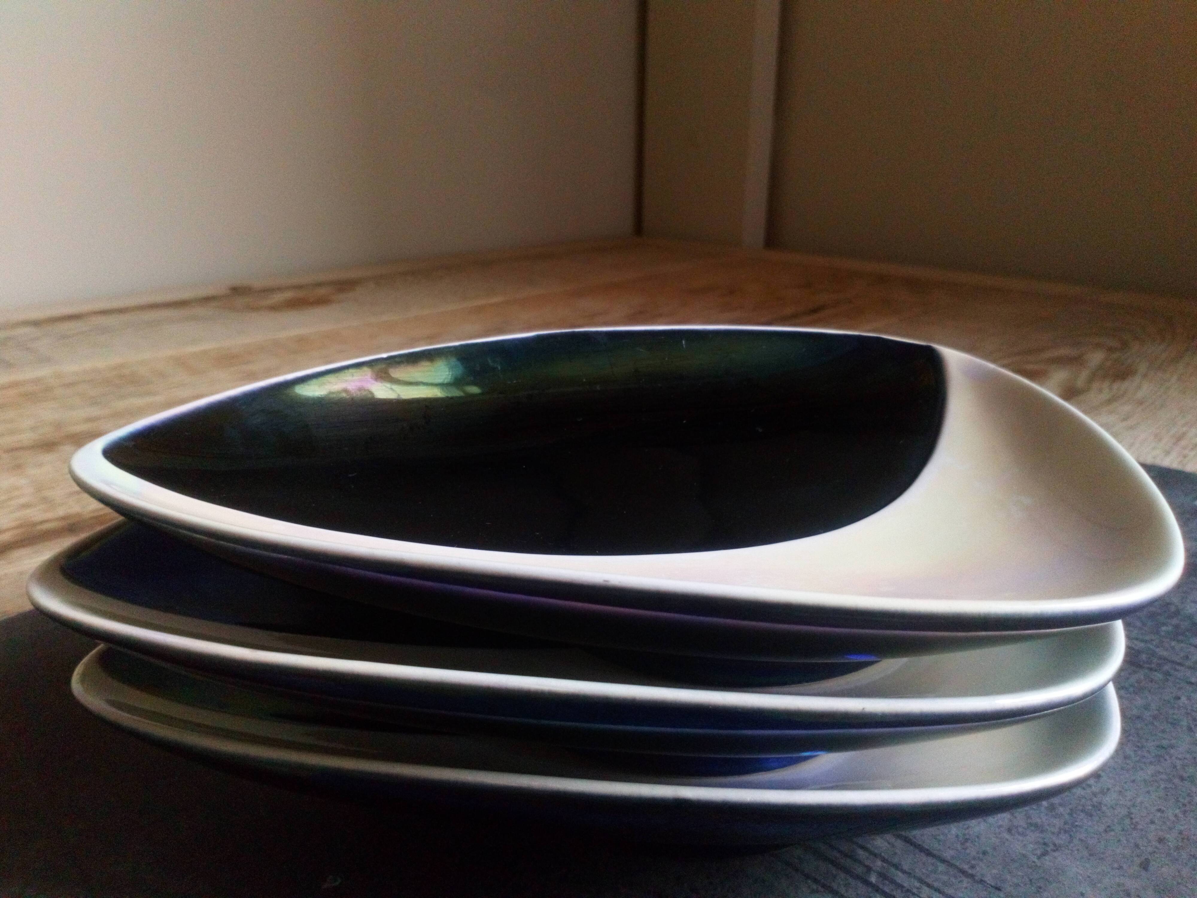 Three ceramic ravines Verceram 60s