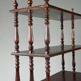 French mahogany étagère