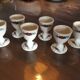Lot de 6 coquetiers Sarreguemines Obernai
