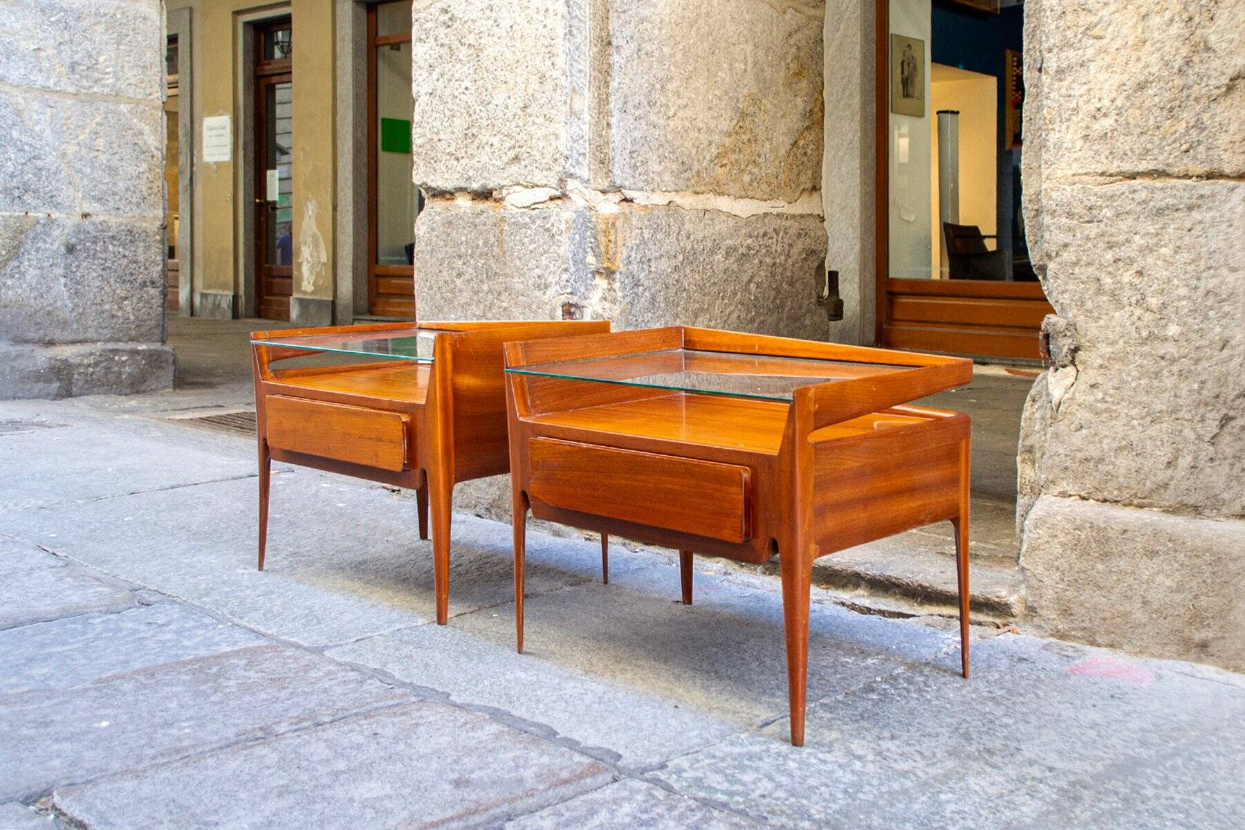 Comodini di La Permanente Mobili Cantù, Italia, anni '60, set di 2