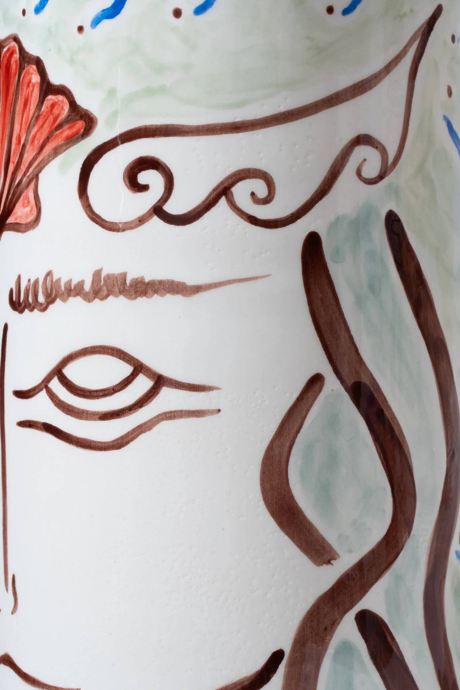 Medusa - ceramic vase