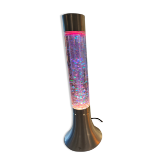 Vintage glitter lamp 70's