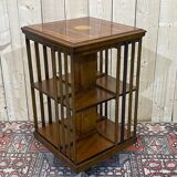 English yew revolving library from the 1950s