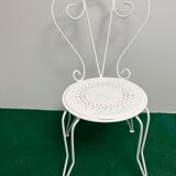 Garden furniture wrought iron folding year 50-60