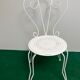Garden furniture wrought iron folding year 50-60
