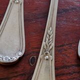 Christofle, Paris - Set of 10 Empire model dessert forks