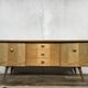 Enfilade furniture tv vintage feet compass Scandinavian style
