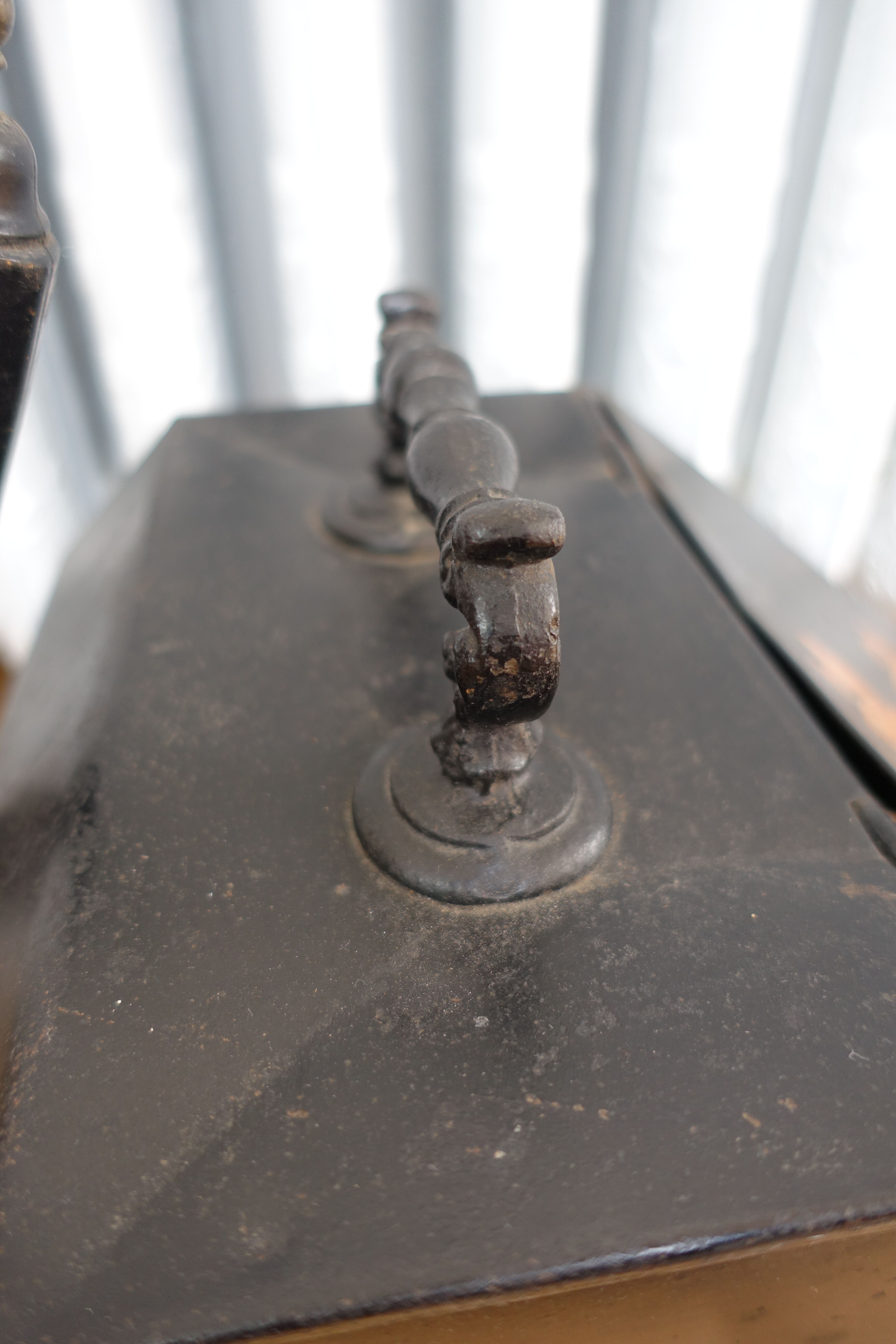 Old Napoleon III coal box