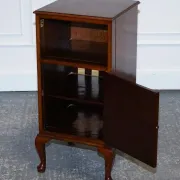 Table de Chevet Art Déco en Bois Dur, 1920s