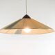 Rare Louis Kalff Philips pendant lamp with nylon bands, 1950s