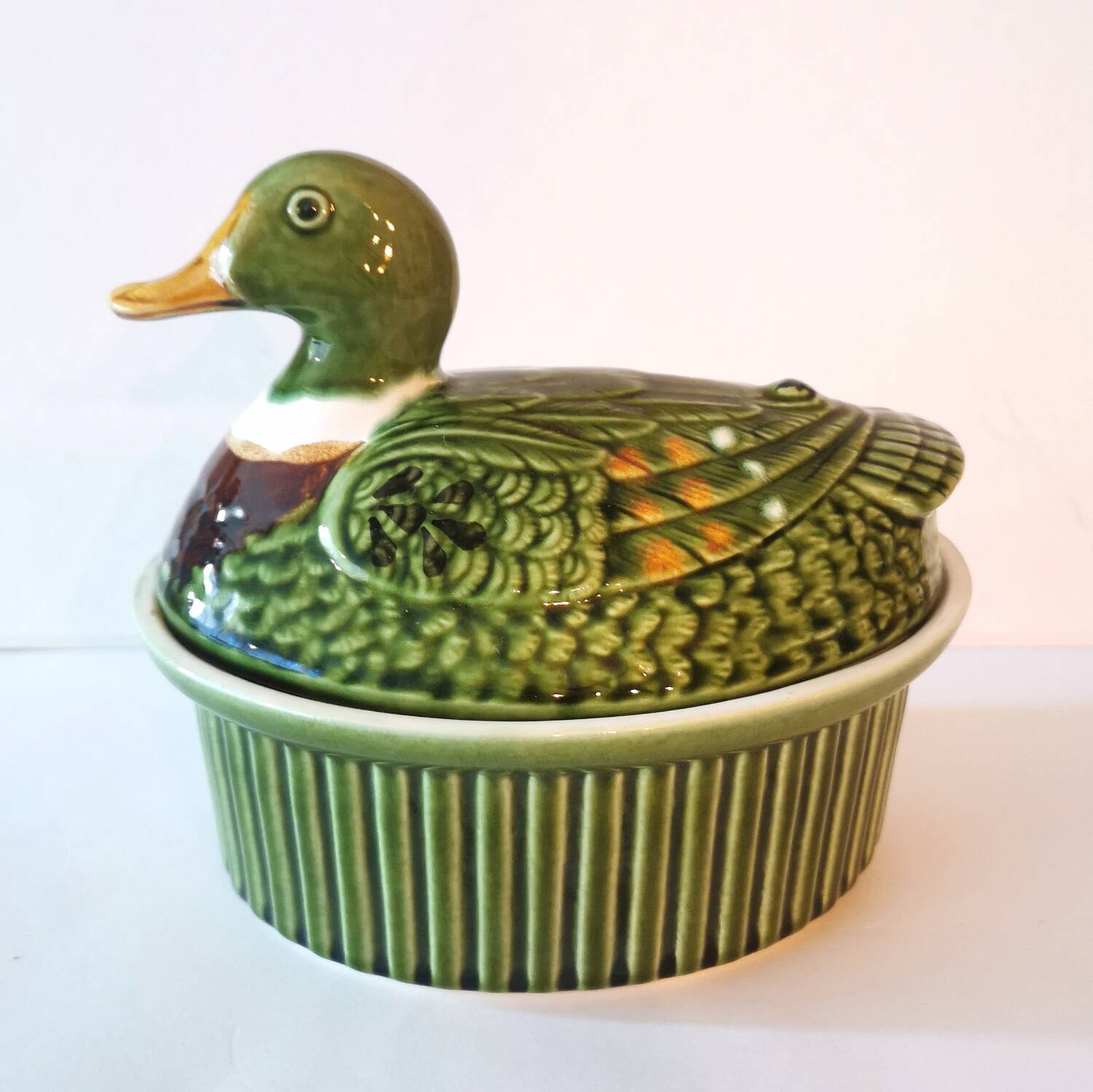 Caugant Green Duck Terrine Barbotine