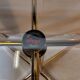 Italian vintage rolling side table - Arredamenti Allegri Parma