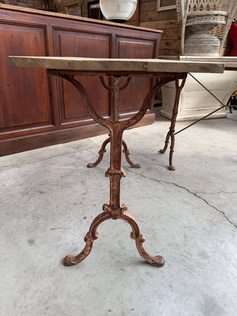 Paire de tables de bistrot début XXème