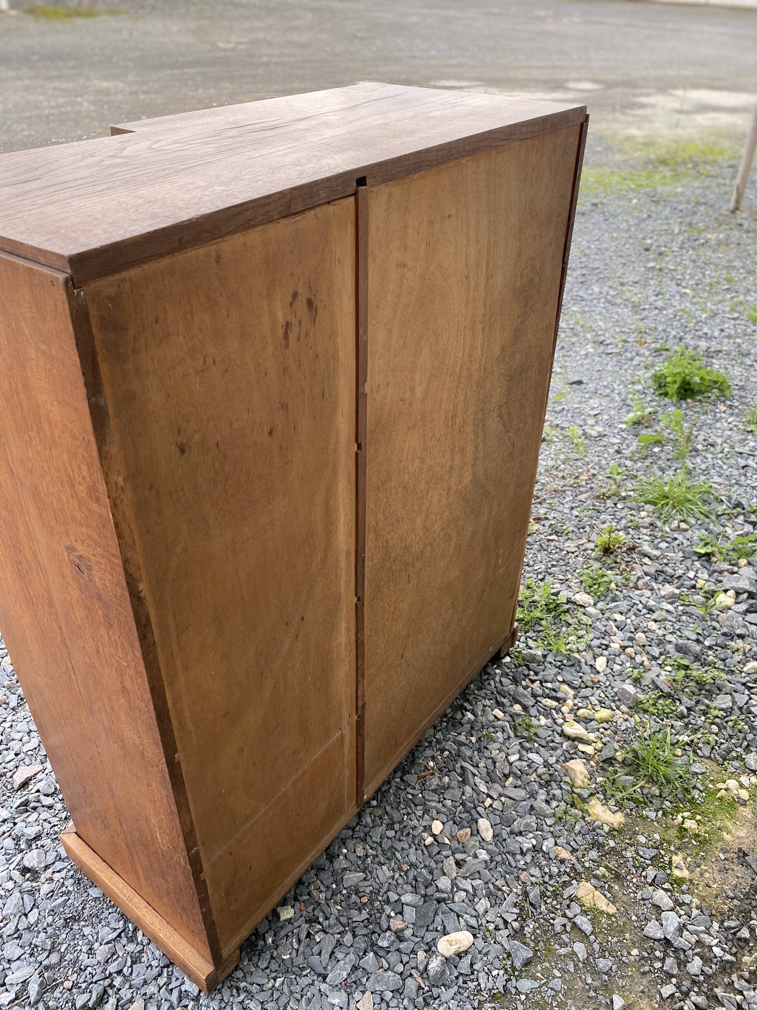 Asymmetrical furniture from the 50s