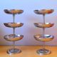 Coupes à glaces ou desserts en inox 1970