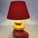 François Chatain pebble lamp, France 1980s