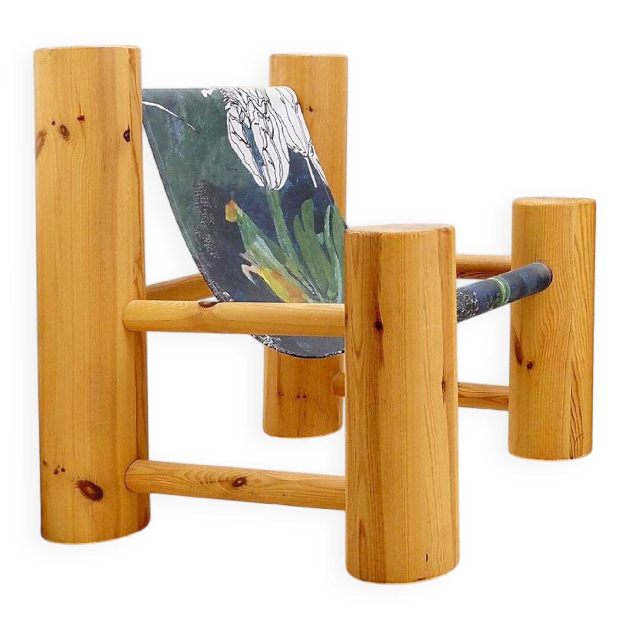 "Chilean Rocca-Log" armchair lounge by KRJST Studio – 21st