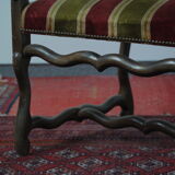 Louis XIII walnut sheep bone style chair
