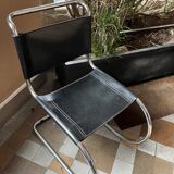2 Bauhaus style Mies Van der Rohe chairs