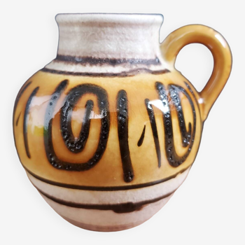 Vase boule W. Germany en céramique