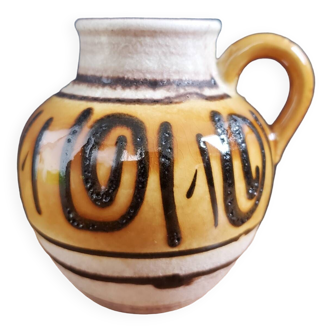 Vase boule W. Germany en céramique