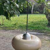 Italian space age design pendant light in methacrylate from the 70s