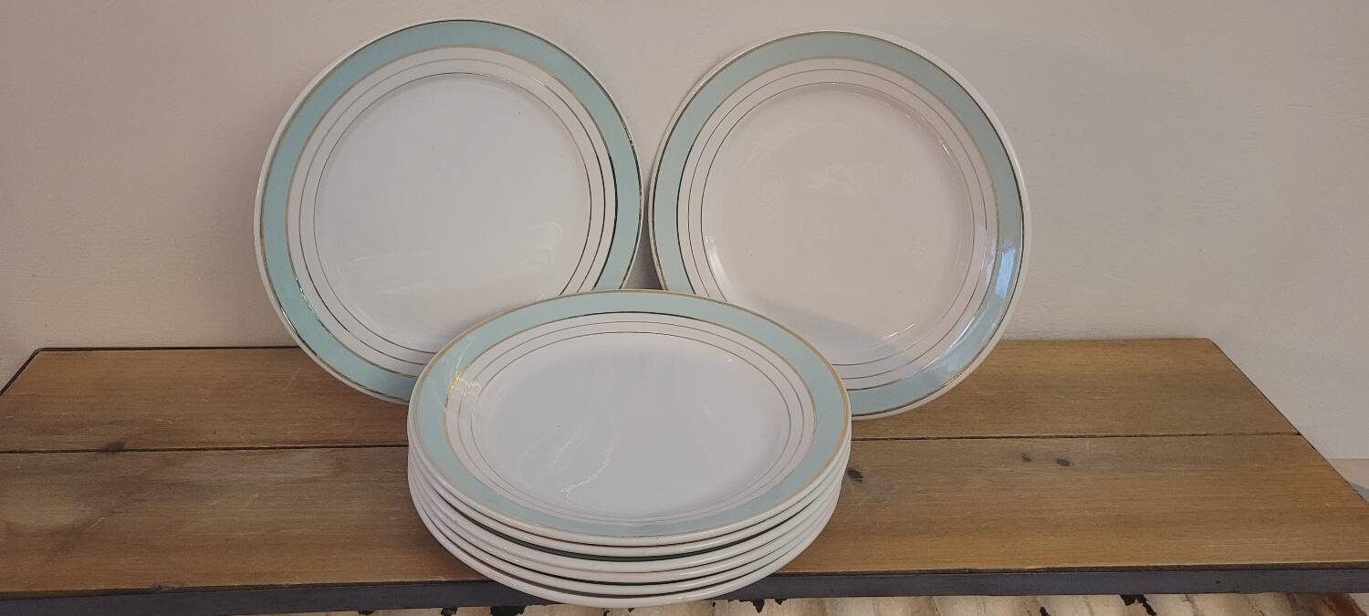 50's dessert plates