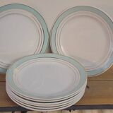 Assiettes à dessert 50's